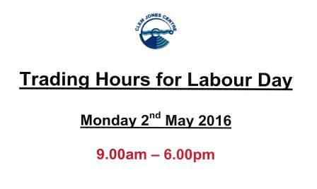 labour day trading hours qld 2016